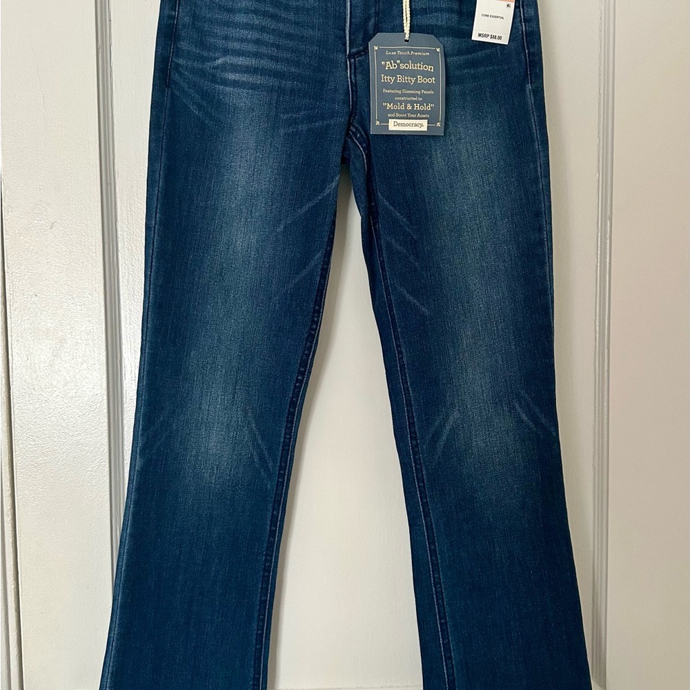 Democracy Luxe Touch Premium Jeans in Dark Blue